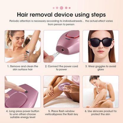 Original IPL Laser Hair Removal Device Kit – Safe, Painless & Effective for All Skin Types